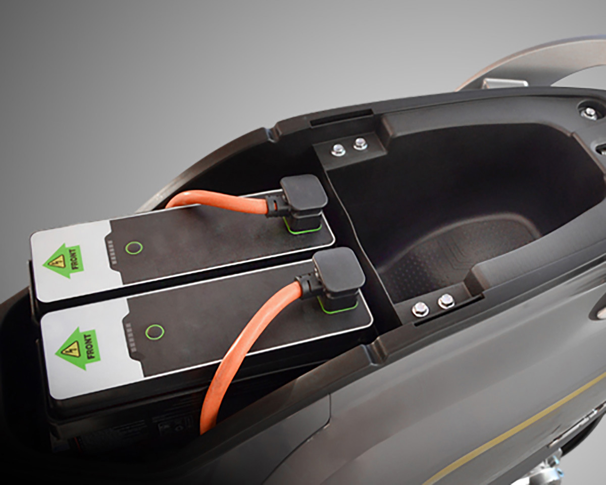 Daytona e-Viball elektromos robogó akkumulátora